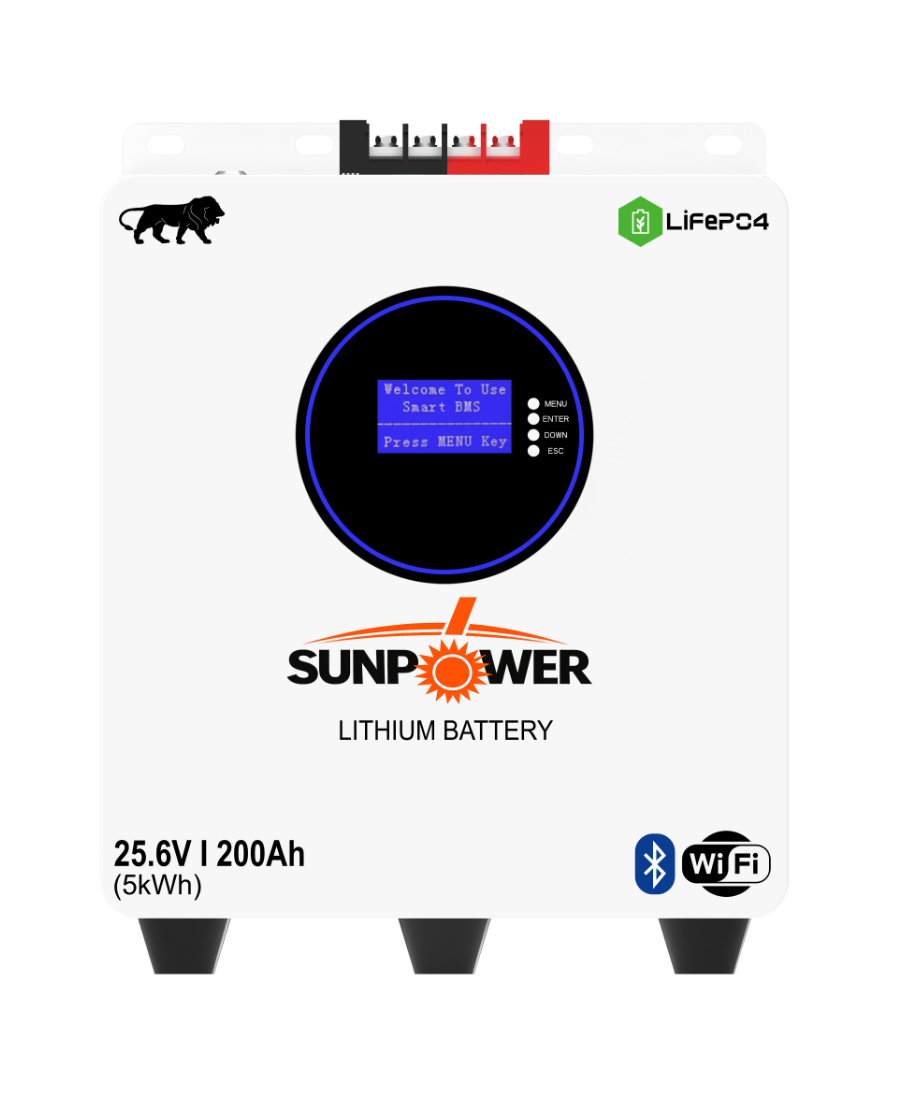 SP Premium Touch Display Series 25.6V 200Ah